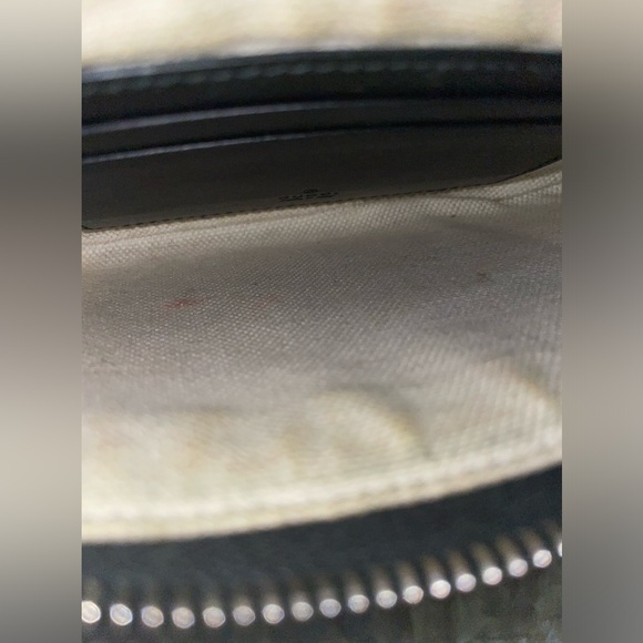 GUCCI SUPREME SIGNATURE GG KING SNAKE BROWN WRISTLET CLUTCH EUC - Picture 7 of 14